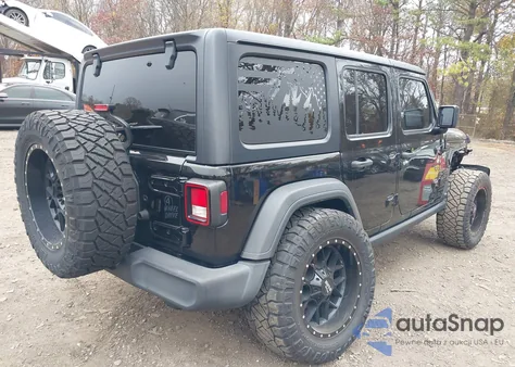 2021 Jeep Wrangler Unlimited Willys 4X4 z USA, uszkodzony, nr VIN 1C4HJXDN5MW588561